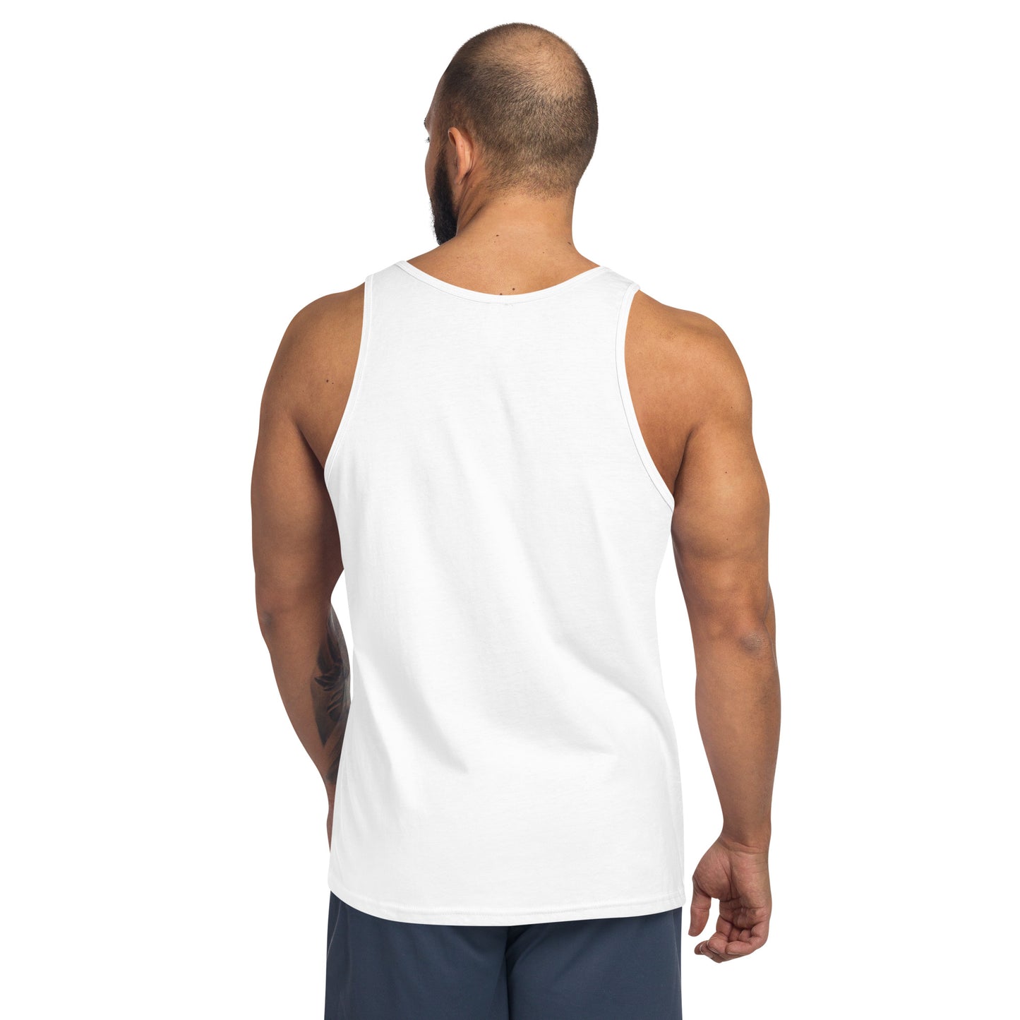 "Two" Tank Top White