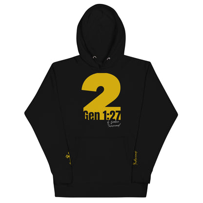 "Two" Hoodie Blackout Edition - Limited Edition